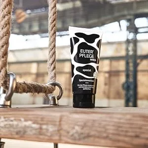 UDDER CARE "Light" 2x 200 ml hand cream light texture without perfume suitable for allergy sufferers for face and body 200 ml (pack of 2) - Euterpflege spezial
