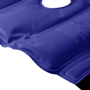REVIX Wrist Ice Pack Wrap for Carpal Tunnel Relief, Reusable Gel Ice Packs for Hand Injuries, Cold Compress, Swelling, Sprains and Tendonitis (1 Pack), Navy - hand