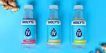 BIOLYTE Electrolyte Drink, Berry 12 pack | IV Liquid Bottle for Dehydration | Hydration Supplement Drink with B Vitamins | Amino Acid Energy Drinks | Keto-Friendly Natural Low Sugar - Biolyte, Electrolytes, Energy, Drink, Citrus, Berry, Fitness, Recovery, Nausea, Cramps, illness