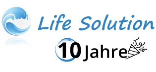 Life Solution - Bio Chlorella Tabs (pressed tablets) - approx. 750 pieces of 400mg - 10 Jahre Life Solution klein