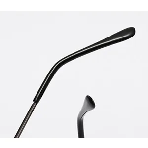 REAVEE 3-Pack Retro Designer Alloy Half Moon Reading Glasses Women Men Half Frame Spring Hinge Stylish Slim Reader with Pouch,Black,Grey and Silver,1.75 Black Grey Silver 1.75 x - product information 9