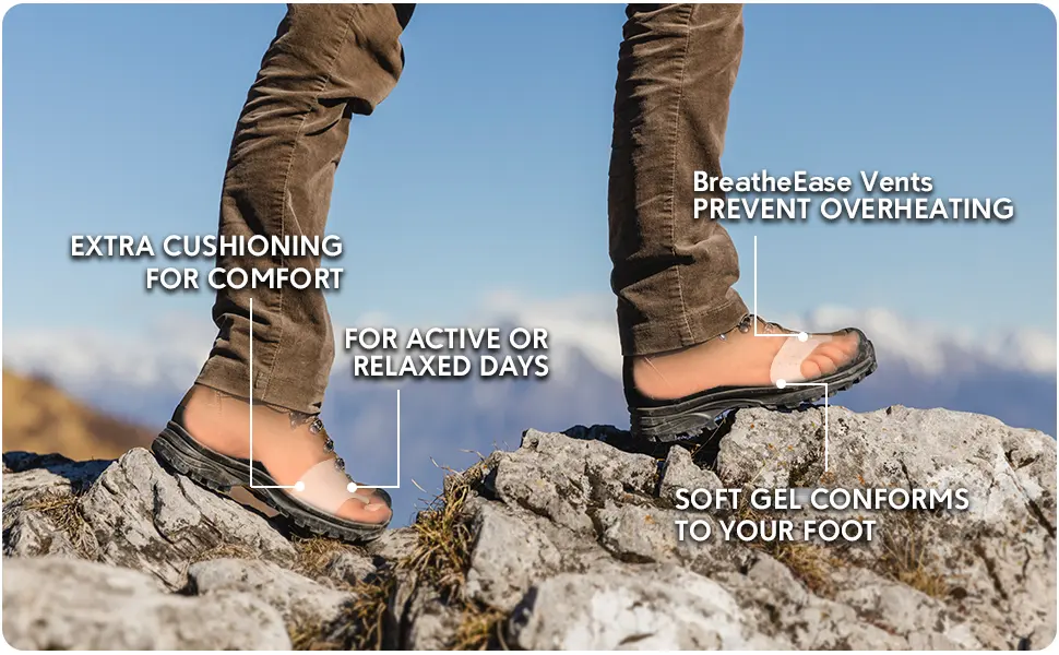 Dr. Frederick's Original Metatarsal Sleeves Plus - 50% More Cushioning - 4 Pieces - Metatarsal Pads for Women & Men - open toe metatarsal sleeves