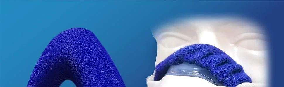 resplabs CPAP Mask Liners - Universally Compatible with Most Nasal Masks, Multi-fit - Reusable, Washable Cushion Covers - 4 Liner Pack Universal - 4 Pack - product information 4