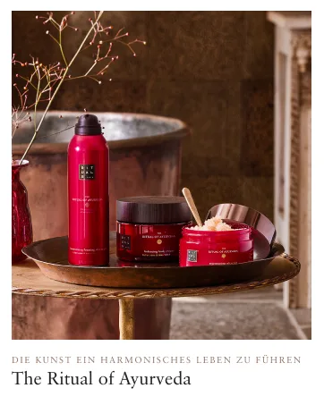 Rituals The advantage package "Rituals from Sakura Jing and Ayurveda" |3 x shower foam |Nursing and revitalizing shower gel |Problem pack 3 x 200 ml - the ritual of ayurveda