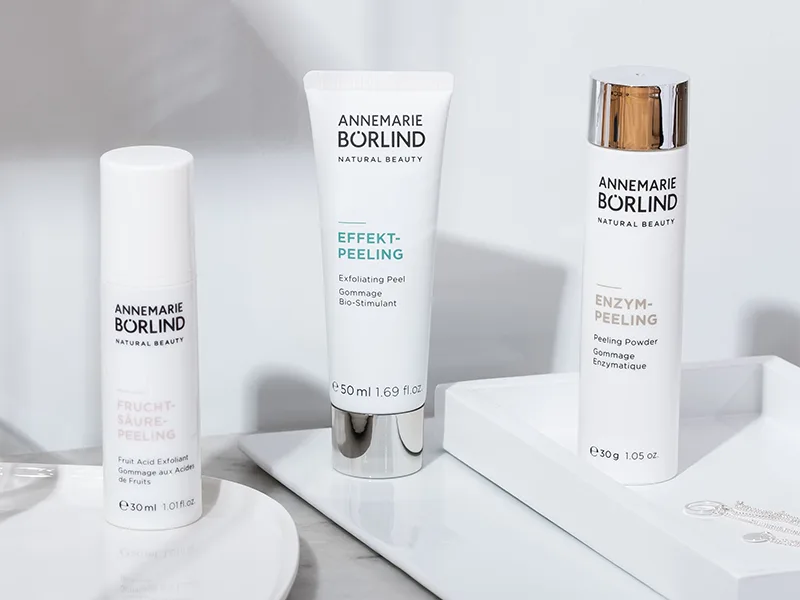 Annemarie B rlind fruit acid peeling (30ml) - gentle peeling removes dead skin crops refined and optimized the complexion smoothing stimulating - Peelings