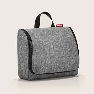 reisenthel toiletbag XL Twist Coffee - practical toiletry bag with hook water-repellent material - 2_pic