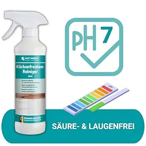HOTREGA kitchen front cleaner matt 500 ml kitchen cleaner degreaser streak-free (3x 500ml) - Küchenfronten Reiniger matt