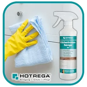 HOTREGA kitchen front cleaner matt 500 ml kitchen cleaner degreaser streak-free (3x 500ml) - Küchenfronten-Reiniger matt, Anwendung