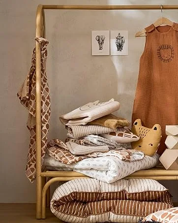 Vertbaudet Baby Bathrobe Lion 92 Mustard Yellow - Home2