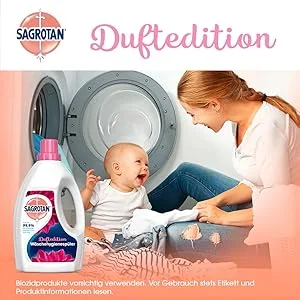 Sagrotan Laundry Hygiene Budding-Disinfectant for hygienically clean and fresh laundry-4 x 1.5 l cleaner 1.5 l (4 Pack) - Frische Wäsche