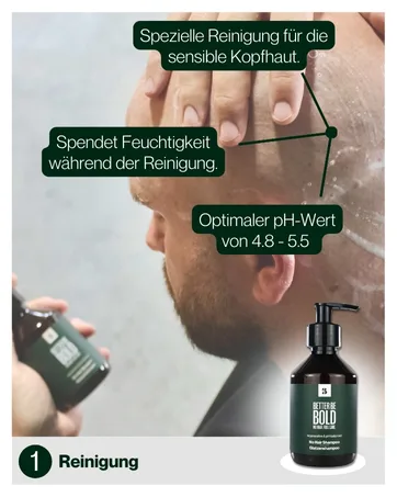 BETTER BE BOLD 2-in-1 After Shave Balm & Face Cream | 2x 50ml Value Pack 50 g (Pack of 2) - Glatzenshampoo