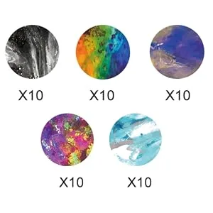 Disposable Face Masks With Designs, Individually Wrapped Masks, Breathable Face Masks (Tie Die) Tie Dye - product information 6
