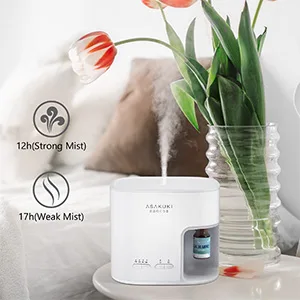 ASAKUKI Essential Oil Diffuser with Automatic Add Oil Design, 17 Hours of Consistent Scent, Large 500ml Aromatherapy Diffuser with 8 LED Lights, Cool Mist Humidifier with Timers - product information 4