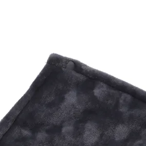 Electric Heated Blanket Small 5V Fast Heating Thickening Flannel USB Electric Blanket (160 * 80cm) Gray 160*80cm - 2019220021713-2