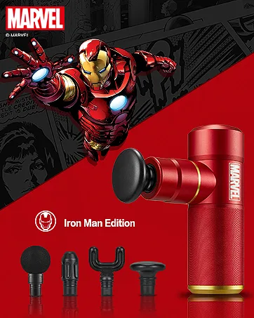 Marvel-Rotai Massage pillow with heat function neck massage device with a key to starting start for the neck for the office at home creative gift - Massagepistole
