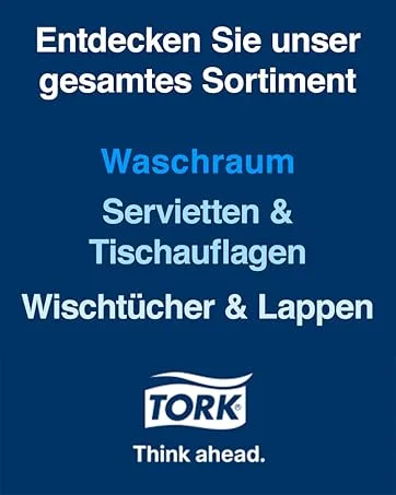 Tork Centrefeed Paper Wiping Cloths White M2 Absorbent 6 Rolls 151131 - product information 32