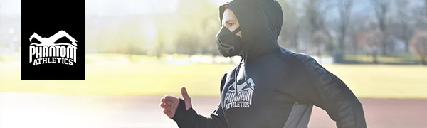 Phantom Athletics Training Mask - Endurance Training for More Performance in Sports Silver S - Phantom Athletics Trainingsmaske Training Mask Trainings-Maske Ausdauer laufen Kondition Fußball MMA