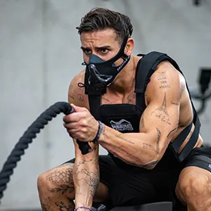 Phantom Athletics Training Mask - Endurance Training for More Performance in Sports Silver S - Phantom Athletics Trainingsmaske Training Mask Trainings-Maske Ausdauer laufen Kondition Fußball MMA