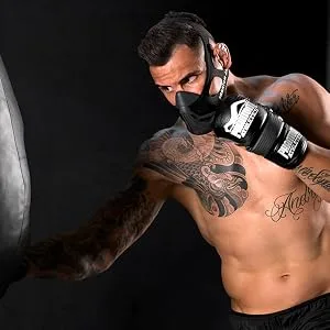 Phantom Athletics Training Mask - Endurance Training for More Performance in Sports Silver S - Phantom Athletics Trainingsmaske Training Mask Trainings-Maske Ausdauer laufen Kondition Fußball MMA