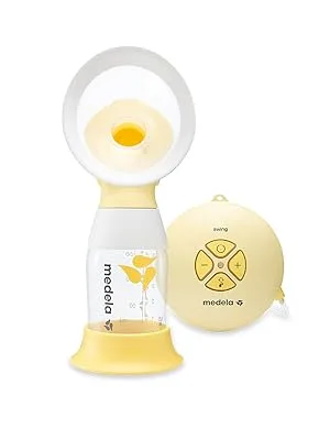Medela Swing Flex Electric Milk Pump-Compact Design-With Personnel Fit Flex Breast Haube and Medela 2-Phase Expression Technology Single milk pump: Swing Flex - Swing Flex