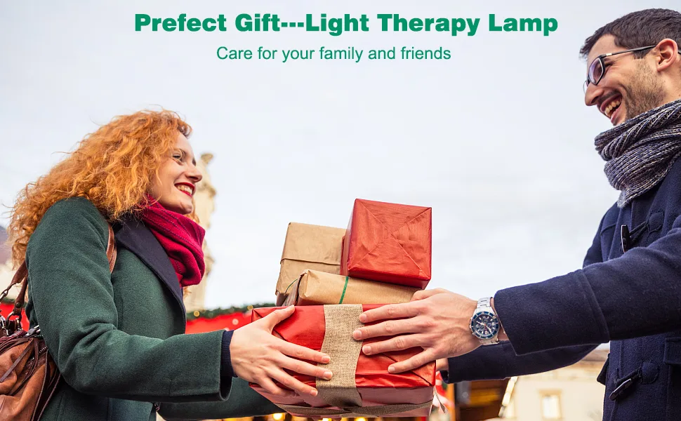 Light Therapy Lamp, Ultra-Thin UV-Free 10000 Lux Therapy Light, Timer Function, Adjustable Brightness Levels, Two Color Temperature, 90° Rotatable Stand for a Happy Life - product information 7