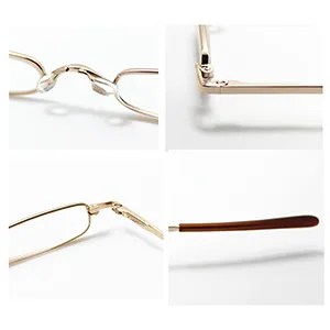 KoKoBin Small Reading Glasses Gold+black 1.5 x - product information 3