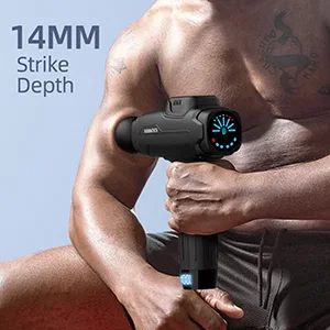 Massage Gun Deep Tissue Percussion Massager for Athletes, Recovery and Pain Relief, Upgrade Silence Handheld Relaxation Electric Massager(Black) R-black - massage gun