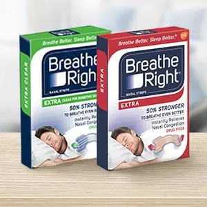 Breathe Right Extra Strength Drug-Free Nasal Strips for Nasal Congestion Relief, 72 Count - product information 4