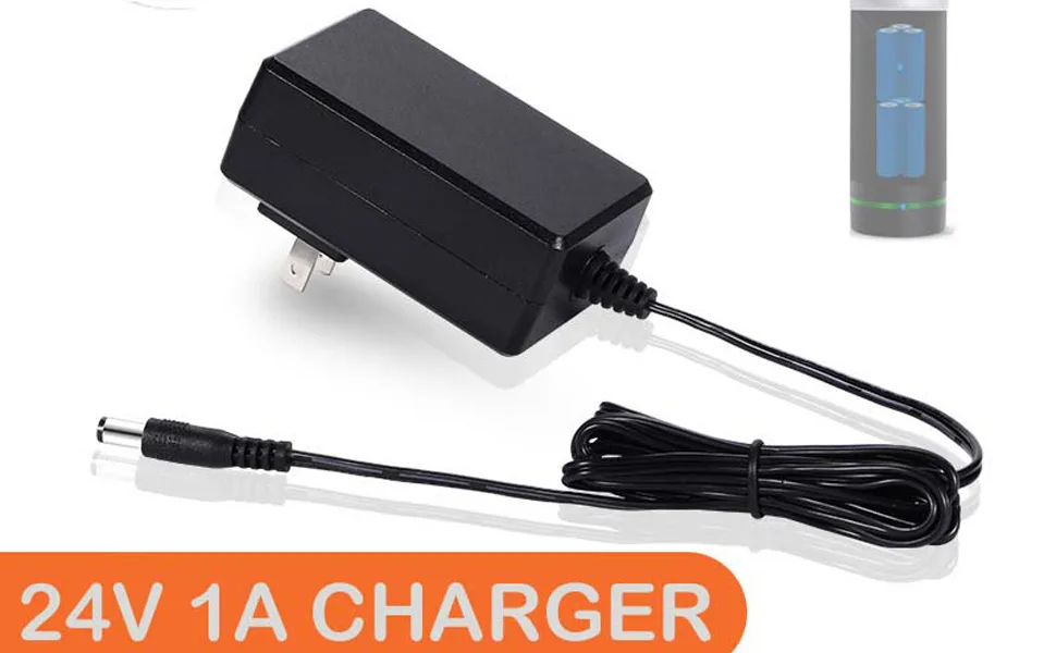 Massage Gun Charger Output: DC 24V 1A Support 25.2V Massage Gun Power Cord Muscle Blaster (Massage Gun Charger) - 24V Massage Gun Charger