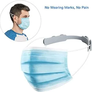 Mask Extender Strap Adjustable Mask Holder Clip Ear Savers for Masks, Masks Extension Hook for Extending Masks Buckle Band 6PC 3 Color - product information 4