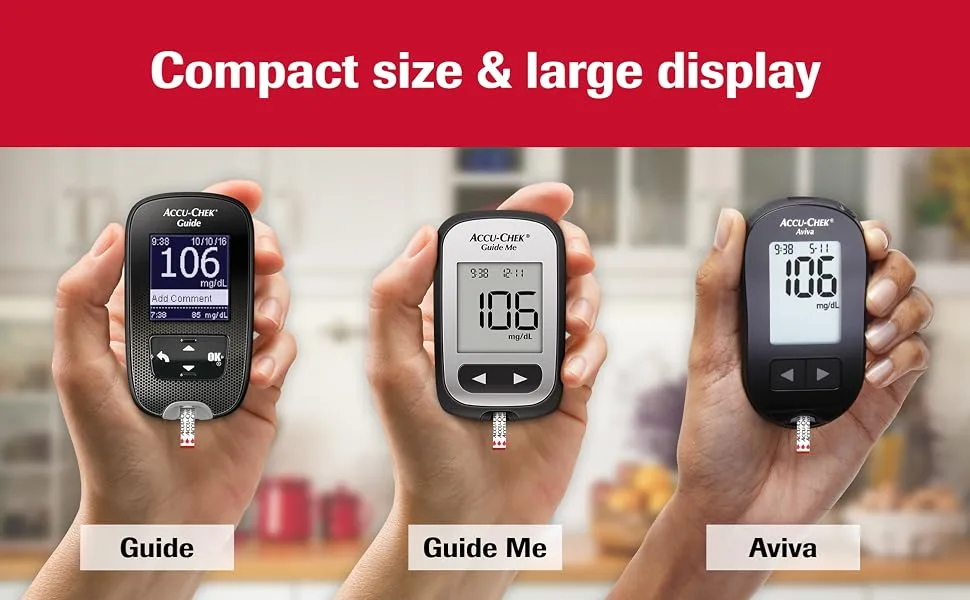Accu-Chek Guide Meter for Diabetic Blood Glucose Testing - Accu-Chek Meter Comparison