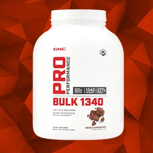 GNC Pro Performance Bulk 1340 - Strawberries and Cream, 9 Servings, Supports Muscle Energy, Recovery and Growth - Pro bulk