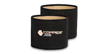 Copper Joe Ultimate Copper Infused Arch Support Sleeves - Foot Brace, Arch Support Sleeve, Foot Arch Support, Copper Arch Support, Compression Arch Support (1 Pair, Small/Medium) Small/Medium (1 Pair) - Module 3