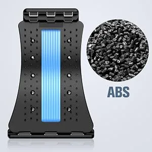 CNON Back Stretcher for Low Back Pain Relief, Multi-Level Back Cracker Board, Lower and Upper Back Popper for Herniated Disc, Sciatica, Scoliosis, Black - product information 6