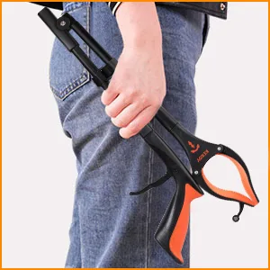 7 In 1 Hip Knee Back Replacement Recovery Kit With 32" Grabber Reacher Tool, Slick Sock Aid, Sturdy Long Shoe Horn & Dressing Stick, Leg Lifter, Bath Sponge, Storage Bag - product information 12