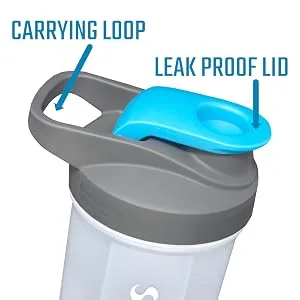 Synergy Protein Nutrition Shaker Bottle 3-Pack (18oz., Blue/Green/Pink) 18oz. Blue/Green/Pink - shaker bottle, protein shaker bottle, shaker bottles, shaker bottle 24oz., shaker bottle 18oz.