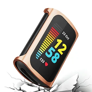 Cuteey 4 Pack Screen Protector for Fitbit Charge 5 Only,Slim Soft Full TPU Cover Case for Fitbit Charge 5 Smart Watch Accessories Black/Silver/Rose/Clear - product information 6