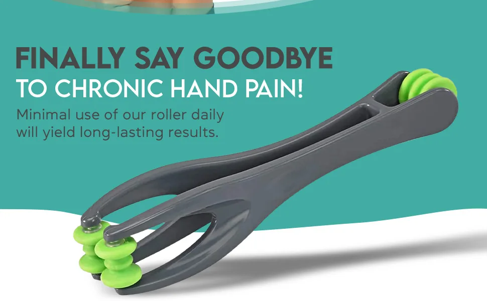 COZLOW HandPro Finger Massager Dual-Sided Therapy Tool | Arthritis Tools for Hands | Hand Roller for Arthritis, Blood Circulation, Stress Relief, and Pain Relief - HandPro Finger Massager Section 2