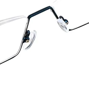 Half Frame Blue Light Blocking Reading Glasses Women Men Lightweight TR90 Rim Readers with Case Red 1.0 x - Comfortable nose pads