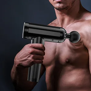 Massage Gun Deep Tissue, 10 Heads Quiet Muscle Percussion Back Neck Hammer Massager for Athletes, 30 Speed Level Massager Gun (Black) - muscle massage gun