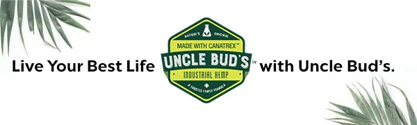 Uncle Bud’s Topical Roll On Pain Reliever, Hemp Oil for Pain Reduction, Stress Support, Achy Muscle Relief, Fast Acting, Anti Inflammatory - Uncle Bud