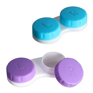 MorTime 16 Pack Contact Lens Case Box, Mini Contact Lens Case, Colorful Bulk Box Holder Container, Contact Lens Case Set - product information 5