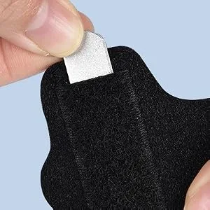 Finger Splints, Sopito 2pcs Finger Support Brace Finger Stabilizer with 6pcs Nylon Sleeves for Broken Fingers Straightening Arthritis Knuckle Immobilization - Finger Support Brace