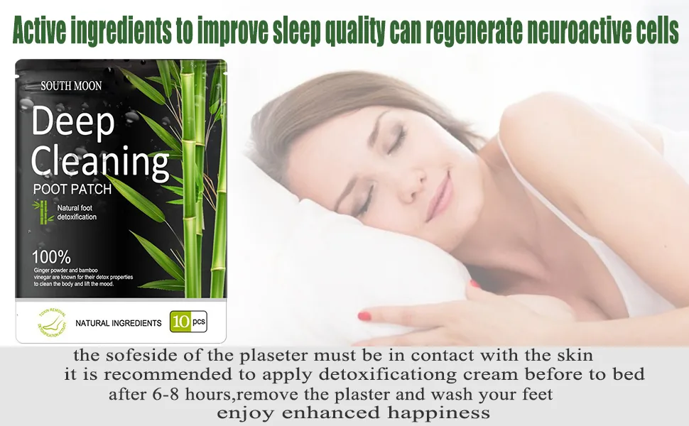 Foot Pads Remove impurities, Provide Better Sleep, Organic Foot Pads with Bamboo Vinegar and Ginger Powder (20 Pieces) - product information 1