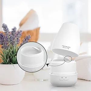 ASAKUKI 100ml Essential Oil Diffuser with USB Cable, 7 LED Color Lights, Intermittent Diffuser with Waterless Auto Off, Quiet and Easy to Use for Home and Office(Power Adapter Included) Polypropylene - product information 13