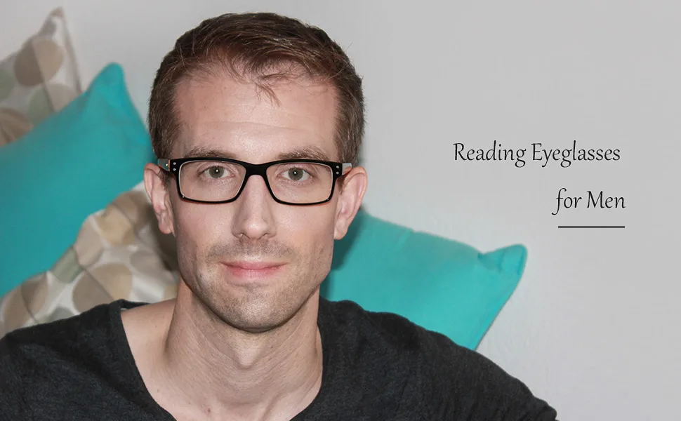 Eyekepper 5 Pack Reading Glasses for Men Spring Hinges Classic Readers Black Frame +1.75 Black-5pcs All Clear Lens 1.75 x - reading glasses for men
