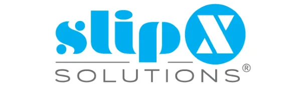 SlipX Solutions Versatile Expandable Bath & Shower Safety Mat System with Microban Protection, Fits Any Size Bath Tub or Shower (Custom Size, Clear, 12" Tiles, 4 Pack) - slipx solutions brand logo