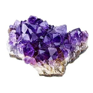 Top Plaza Natural Amethyst Geode Cave Healing Crystal Stones Rock Cluster Druzy Witchcraft Raw Amethyst Gemstone Specimen (0.18-0.33 Pound) 0.18-0.33 Lb - product information 11