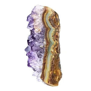 Top Plaza Natural Amethyst Geode Cave Healing Crystal Stones Rock Cluster Druzy Witchcraft Raw Amethyst Gemstone Specimen (0.18-0.33 Pound) 0.18-0.33 Lb - product information 9