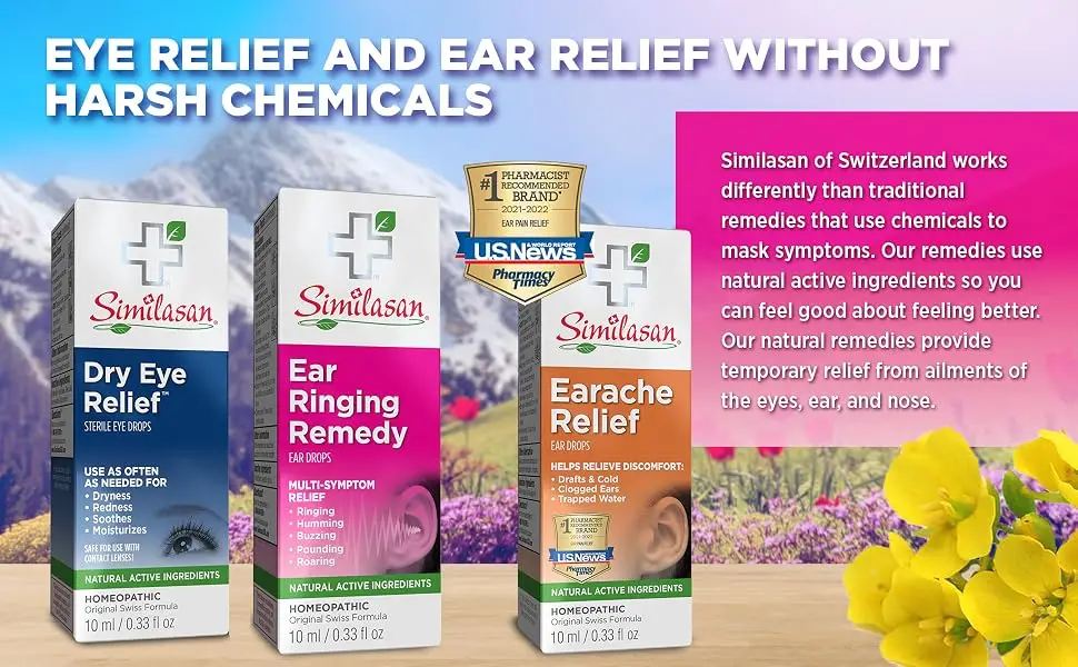 Similasan Searinse Ear Spray for Ear Cleaning and Ear Wax, 3.3 Fl Oz - Similasan